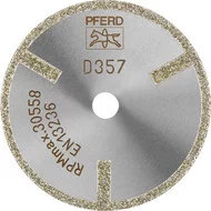 Abbilung PFERD Diamant-Trennscheibe D1A1R, Faserverstärkte Kunststoffe