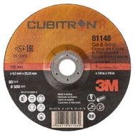 Abbilung 3M™ Cubitron™ II Cut & Grind Schruppscheibe