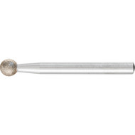 PFERD CBN-Schleifstift, Kugelform KU, Schaft-ø 6 mm